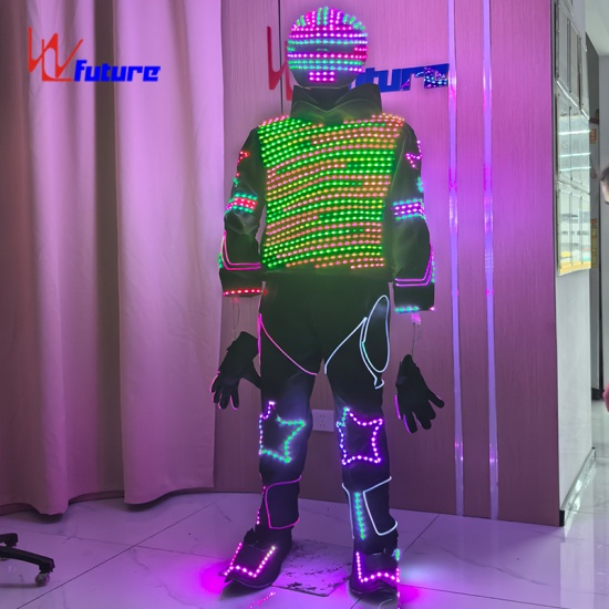 Led发光可编程战士服