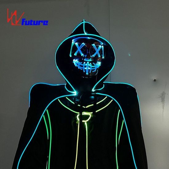 LED fiber lighting hip Hop clown set