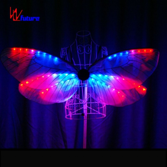 Led发光蜻蜓翅膀服装