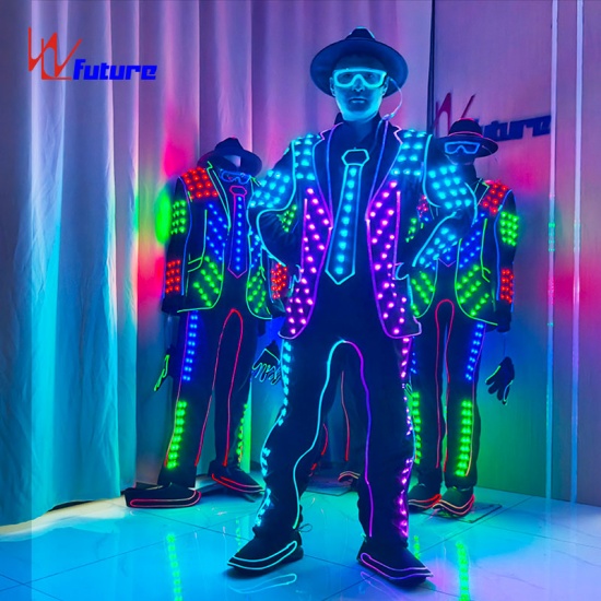 LED光纤MJ款发光西装套装