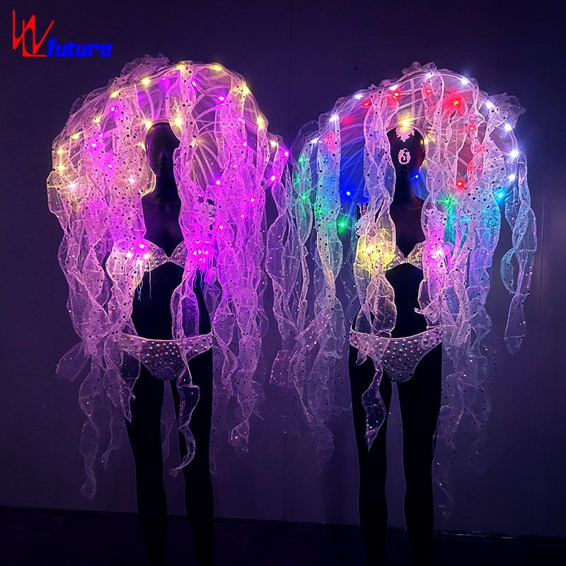 LED lighting hat dance performance set
