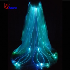 Future Optical Fiber Luminous Wings Music Festival Cosplay Luminous Cloak WL-128