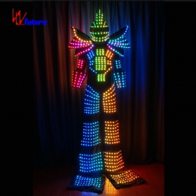 Future LED robot Clothing LED light-emitting clothing Stilt Walker clothing WL-130