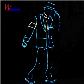 Gulerod fjende fatning Future LED luminescent clothing handsome Michael Jackson optical fiber  luminescent suit