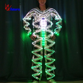 Future Talent Dance fiber optic clothing wireless programming control electric light dance clothing WL-172A