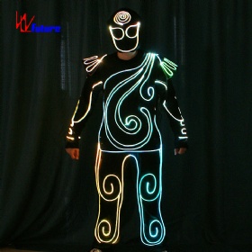 Future Creative Tech Boys group Hip Hop dance costume men perform in Halloween costume WL-177