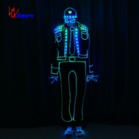 Got Talent Beard LED accessories costume classic lighting programmable neon suit shoes hat WL-194