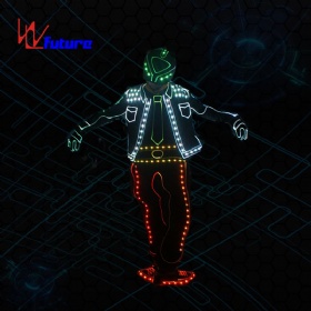 Future magic color luminescent stage performance costume Warrior helmet luminescent prop WL-194B