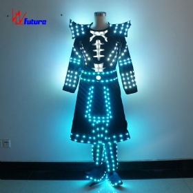 未来发光服装中国风古典汉服男士LED服装WL-206