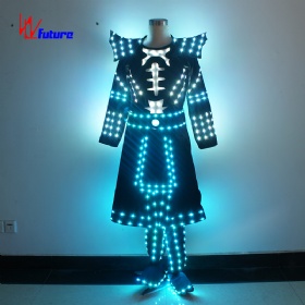 Future luminescent clothing Chinese style classical Hanfu men's LED clothing WL-206