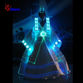 未来定制服装韩国古典侍女公主服装舞台光纤发光服装WL-249