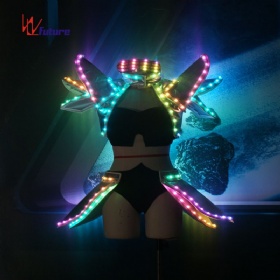 The future LED light skirt sexy female light armor female clothing WL-258