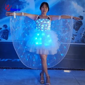 未来LED发光套装可爱公主短裙伊西斯翅膀WL-268