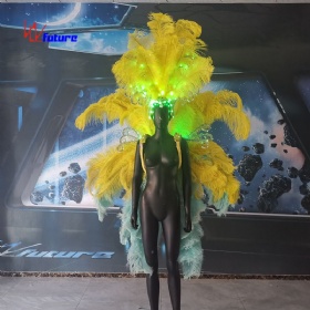 Party props glow feather wings