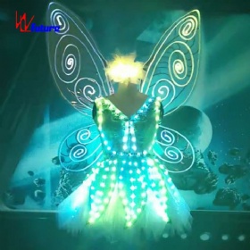 Glowing fairy fairy dress