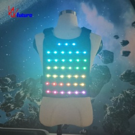 Full color glow jacket vest