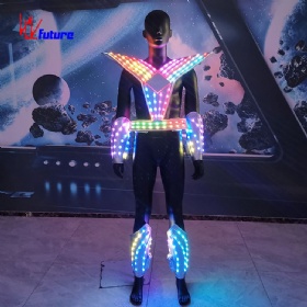 Full color luminous costume Warrior armor