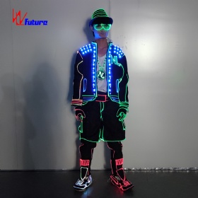 时尚男孩发光服装