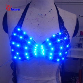 Full color color LED light bra WL-26