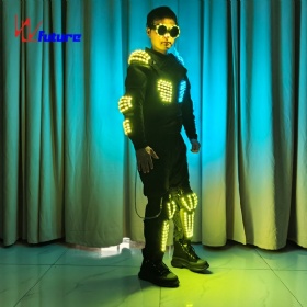 led clothing Vest and knee pads