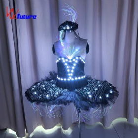 Black led light tutu
