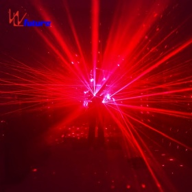 红色 LED 激光发光外套