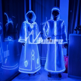LED-lit Arab-style clothing