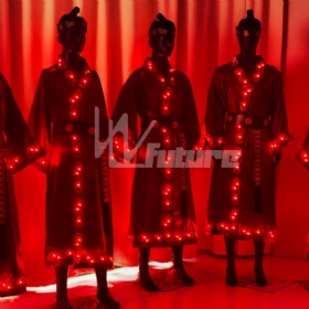 LED lighted men's Hanfu