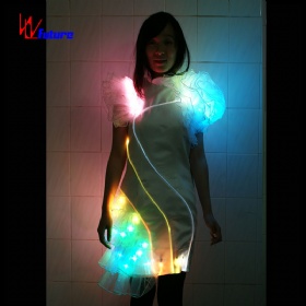 Performance wearing LED skirt fiber optic dance dress ballet dress ballet skirt ballet sheath dress ballet costume ballet costume