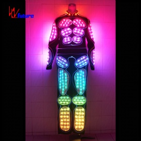 Costume Fiber LED Costume Dance Stage Performance Stage Dance Costume Adult luminous unisex Performance Costume WL-62