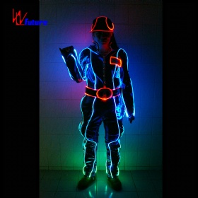 Fiber optic worker Suit Luminescent Costume Stage Performance costume programmable WL-65