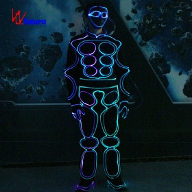 Optical fiber luminous costume dance stage performance stage dance costume adult luminous performance costume WL-81