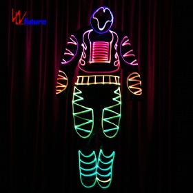 未来达人秀舞蹈光纤服装无线编程控制电光舞蹈服装WL-92
