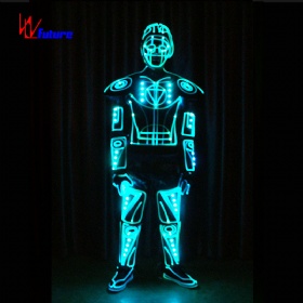 未来全彩变色编程控制光纤发光服装个性定制小丑人LED服装WL-104
