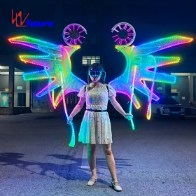 LED light personalized gear shaped back frame